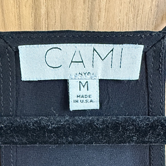 Cami NYC Black Silk Cami - Picture 2 of 6